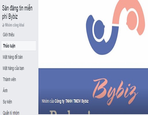 Sàn đăng tin miễn phí FB group của Bybiz